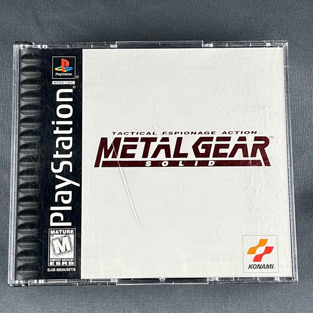 PlayStation 1 | Metal Gear Solid Tactical Espionage Action